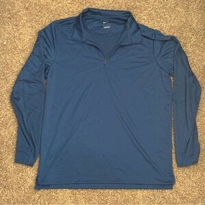 Nike Deep Blue Quarter-Zip Pullover